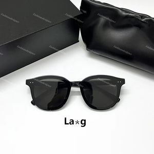 Damen-Designer-Sonnenbrille, Herrenbrille für Damen, 18, trendige Herrenbrille, Spiegel, quadratische schwarze Sonnenbrille, IHRE sanfte Mon-Sonnenbrille mit Box, Herren-Sonnenbrille