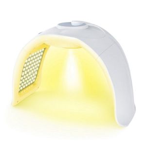 Red light therapy device acne treatment face beauty mask skin whitening facial spa equipment with steamer