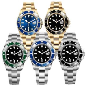 Ceramic Bezel Mens watches 41MM Automatic Mechanical 2813 Movement Watch Luminous Sapphire Waterproof Sports Self-wind Fashion Wri231L