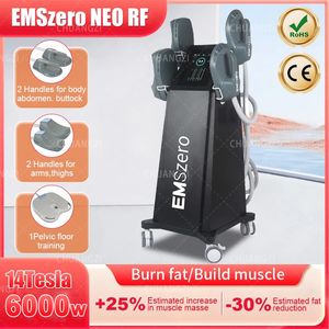 EMSzero HI-emt Elektromagnetisches EMS RF 6000W Bildhauerei Po-Lift-Maschine Muskelstimulator Körperformungsmassage 2024 Neu