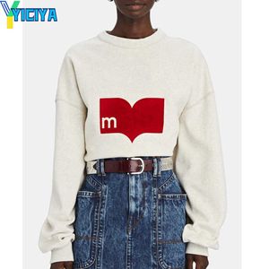 Толстовка YICIYA IS, брендовая толстовка y2k, толстовки большого размера, женский свитер, новая одежда, блузка, уличная одежда, женский пуловер с капюшоном во французском стиле
