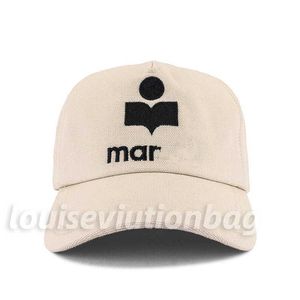 Ball Marant Caps Tuval Beyzbol Yüksek Kaliteli Sokak Kapakları Moda Beyzbol Şapkaları Erkek Kadın Spor Kapakları Tasarımcı Mektuplar Ayarlanabilir Uygun Şapka Marant Beanie Hats