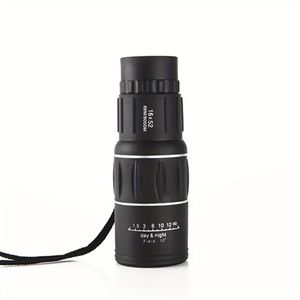 Telescópio monocular hd 16x52, monóculos compactos de prisma de alta potência para adultos, crianças, escopo monocular hd, para observação de pássaros, caça, caminhadas, concerto, viagem