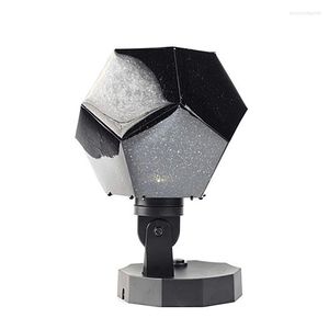 Lampade da tavolo Led Starry Constellation Proiettore Star Night Lamp per Room Ceilling Decor Wall Projection Light Gift
