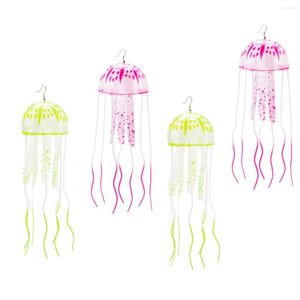 Jewelry Pouches 2 Pairs Of Holiday Jellyfish Earrings Fringe Textured Statement