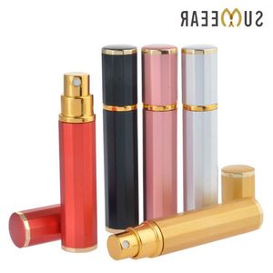 5 pièce/lot 8 ml Portable Mini Bouteille De Parfum Rechargeable Vaporisateur Voyage Atomiseur Femmes Vide Cosmétique Conteneurs Tfbhh