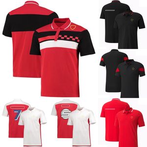 2023 Ny F1 Polo Shirt T-shirt Formel 1 Team Racing Suit T-shirts snabb torr kortärmad sommarmens avslappnad plus-storlek t-shirt