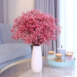 Fiori decorativi 100g Teste Neonati Alito essiccato Naturale Fresco Secco Conservato Gypsophila Forniture nuziali San Valentino Fiore artificiale