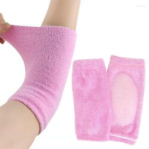 Knee Pads Breathable Football Sport Elbow Gym Protector Absorb Sweat Basketball Arm Sleeve Mountain Bike Pink Cycling Protecter