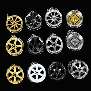 My59 KeyChains Lanyards Wheel Rim Hub Tuning Mini Keychain Key Chain Keyring Key Ring Pendent JDM Hellaflush Zinc Eloy Car Truck MB Design