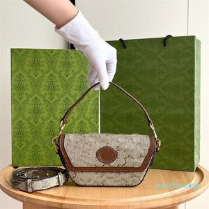 Designer-Taschen mit Monogrammen, Handtaschen, Modeklassiker, Messenger-Handtaschen, modische Umhängetaschen, Halbmond-Paket