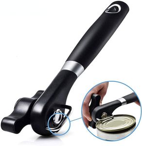 Новички Safe Cut Can Can Opener Wrome Edge Handheld Food Carding Резка из нержавеющей стали для кухонного ресторана 230609