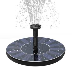 Trädgårdsdekorationer flytande fontän Small Garden Micro Solar Flowing Water Fountain Solar Fountain Suspenderad Solar Water Sprinkler Gardening Tools 230609