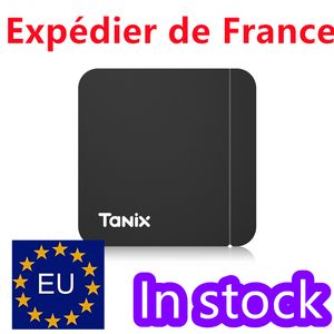 france has stock TANIX W2 Smart TV Box Android 11 OS BT Amlogic S905W2 2G 16G 2.4G&5G Dual Wifi