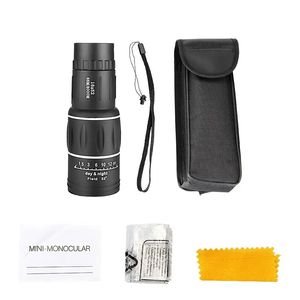 Portable Manual Focus Monocular Telescope, Dual Zoom Mode For Outdoor Bird Watching Hunting, Super Foot Bowl Spectators Goods