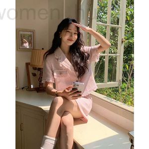 Women's Jackets designer Wanwei 2023 New Summer Korean Style Small Fragrant Coat and High end Short Suit Top 0ZBL