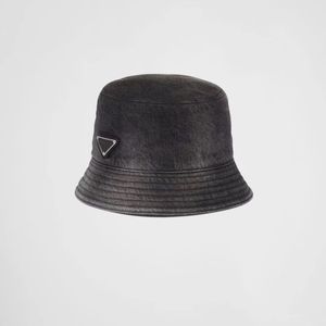 Design classico Designer di lusso Berretto da lettera triangolare Cappello da pescatore Trendy Cappello da sole unisex Ricamo Parasole Moda Casual Denim Protezione solare massima qualità