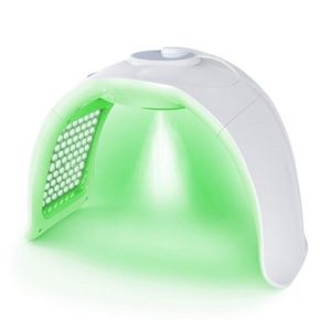 Neue LED -Lichtmaske Infrarot -Lichttherapie Verjüngung Aknenbehandlung Haut Whitening Beauty Machine PDT -Therapie mit Dampfer