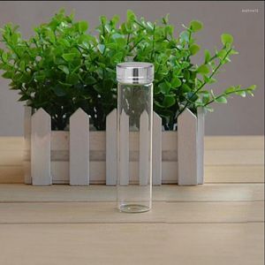 Storage Bottles Transparent Empty Wishing Glass Bottle Drifting Message Vial Stopper Vials Jars Containers S028B