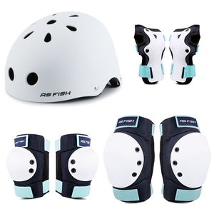 Elbow Knee Pads Roller Skating Protector Helmet for Teenage Adults Outdoor Cycling Rock Climbing Kneepads Pad Hand Head Protective Gear 230609