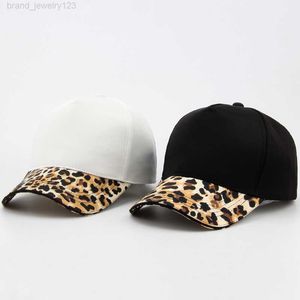 Cntang Kadın Leopar Baskı Beyzbol Kapağı Moda Hip Hop Kapakları Günlük Tasarımcı Marka Kadın Kızlar İçin Kadın Şapka Snapback