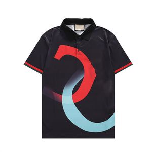 Designer Polo Shirts Men Luxury Polos Casual Mens T Shirt Snake Bee Letter Print Embroidery Fashion High Street Man Tee Rn20