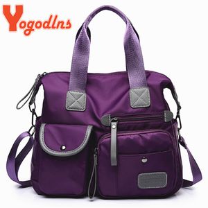 Yogodlns New Arrival Nylon Women Messenger Bags Casual Large Capacity Ladies Handbag Feminino Crossbody Shoulder Bags À Prova D' Água