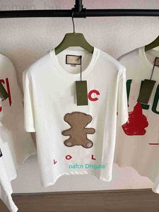 メンズTシャツデザイナー23SS 5AデザイナーTシャツブランド1オリジナル刺繍レター半袖シャツ印刷パネルヨーロッパインシックカジュアルトップN8ZF