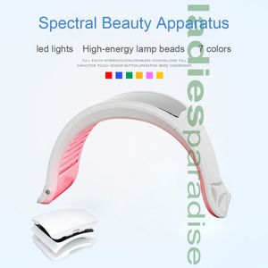 Face Care Devices 7 Colors PDT Mask Foldable Threapy Lamp LED Pon Skin Rejuvenation Salon Home Use Beauty Machine 230609