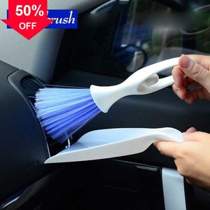 New Car Air Outlet Cleaning Brush Multifunctional Dead Corner Gap Dashboard Detailing Brush Dust Remove Tools Car Angel Brush