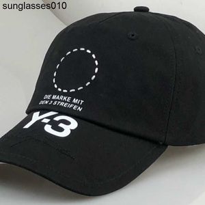 Cappello casual all'aperto delle donne del cappello della lingua Y-3 di modo degli uomini popolari del cappello di baseball Y3 tendenza coreana personale