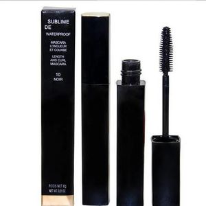 mascara waterproof mascara occhi arricciati e arricciati Trucco professionale e al dettaglio di alta qualità NERO 6g cosmetico