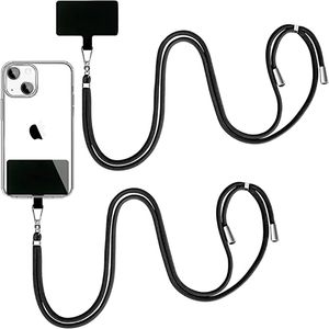 Universal Cell Phone Lanyard Holder Adjustable Crossbody Phone Neck Shoulder Strap Rope Phone Strap with Adjustable Nylon Neck Strap