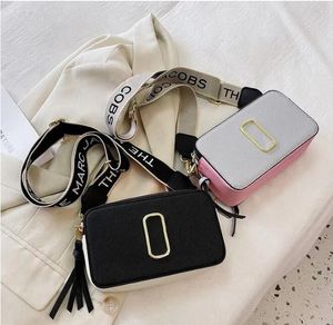 Marc Fashion bag Ladie Handbag Famous totes Snapshot Camera Small Crossbody purse Women Shoulder Bags Messenger cross body 2022100