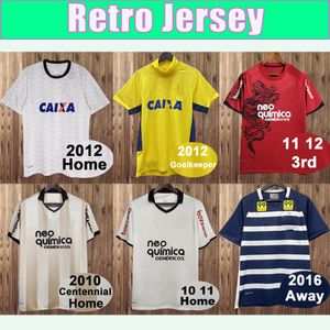 2010 2011 R. CARLOS Mens Retro Soccer Jerseys GIOVANNI PAULINHO ELIAS BRUNO CESAR MARQUINHOS Home Away 3rd Football Shirt Uniforms