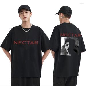 Men's T Shirts Singer Joji Nectar Double Sided Print Men's Gothic Short Sleeve Tees Men Fashion Hip Hop T-shirt Unisex Cotton Tshirt