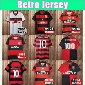 2008 09 Flamengo JOSIEL WILLIAMS KLEBERSON ADRIANO Herren Retro-Fußballtrikots 1982 1988 1990 Home Away 3. Fußballtrikot Uniformen