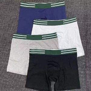 Taglia M-2XL Pantaloncini boxer in cotone di coccodrillo di marca di marca Pantaloncini boxer da uomo casual traspiranti da uomo