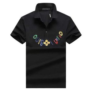 Polo tshirt man mens polos skjorta topp tee kort ärm t skjortor designer lös tees casual svart vit t luxe vanlig tshirts för män mästare corteiz mxxxl ei2 ei8o