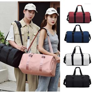 Outdoor Bags Large Sports Gym Fitness For Man Female Travel Yoga Shoes Handbag Luggage Waterproof Shoulder Women'S Duffel Suitcase