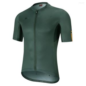 레이싱 재킷 ancice 남자 사이클링 저지 짧은 슬리브 Jreseys 여름 산 의류 자전거 셔츠 mtb 티셔츠 통기 가능