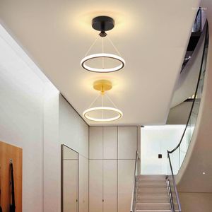 Ljuskronor Aisle Light Corridor Modern Simple Hushåll LED Tak ljuskrona sovrum balkong