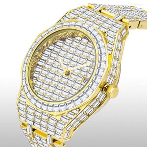 Orologio da uomo Orologi di lusso orologi di design di alta qualità Orologio al quarzo ad acqua con batteria in acciaio inossidabile