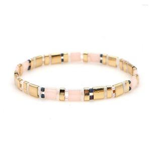 Charm Bracelets Handmade Bohemia Mixed Color Tila Miyuki Beads Glass For Women and Men Fashion Jewelry Gifts Freinds Couples