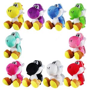 Partihandel Cartoon Cute 10 Color Dragon Plush Toys Children's Game Playmate Holiday Presentrum Dekoration