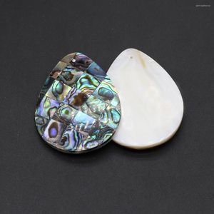 Pendant Necklaces Natural Colorful Abalone Shell Water Drop High Quality For Tribal Jewelry Making DIY Women Necklace Earring Gifts