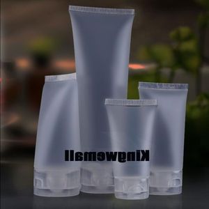 50 g transparente leere Kunststofftube für Kosmetikverpackungen, 50 ml Flasche aus mattiertem Kunststoff, leere Handcremetube 300 Stück/Los Qarjd