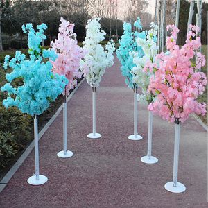 Yeni varış kiraz çiçekleri ağaç yol ipucu düğün koşucusu koridor kolon alışveriş merkezleri açılmış kapı dekorasyon sahne 10 setler