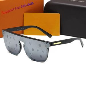 Designer-Sonnenbrille, Herren-Sonnenbrille, Marke, Damen, Herren, Unisex, Reise-Sonnenbrille, schwarz, grau, Strand, adumbrale Blumenlinse, Europa und Amerika