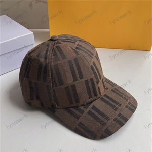 Hela kvinnors herrdesigner Ball Cap Brown med varumärkesbokstäver Klassiska modedesigners Baseball Caps Luxury Sun Hat Bucket Hat3270